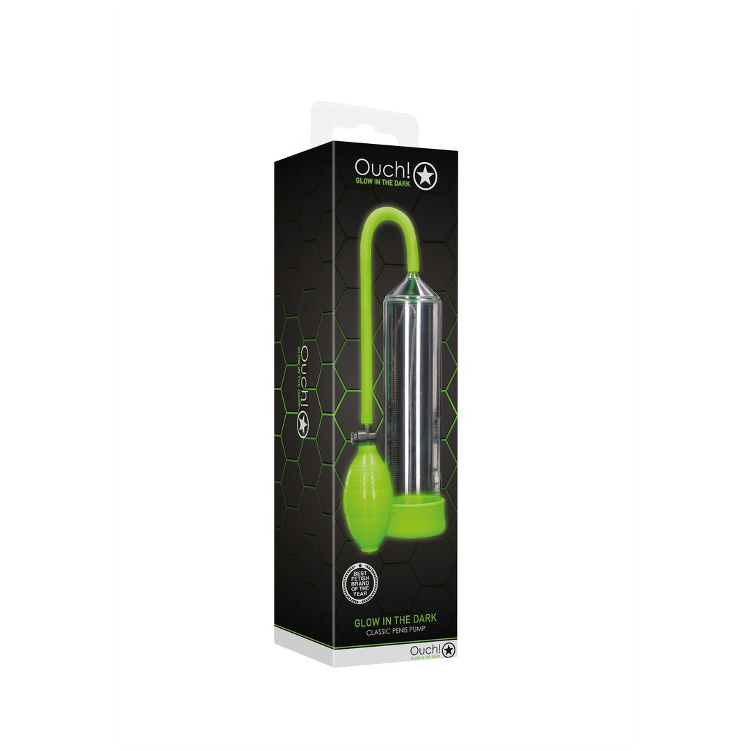 CLASSIC PENIS PUMP - GLOW IN THE DARK