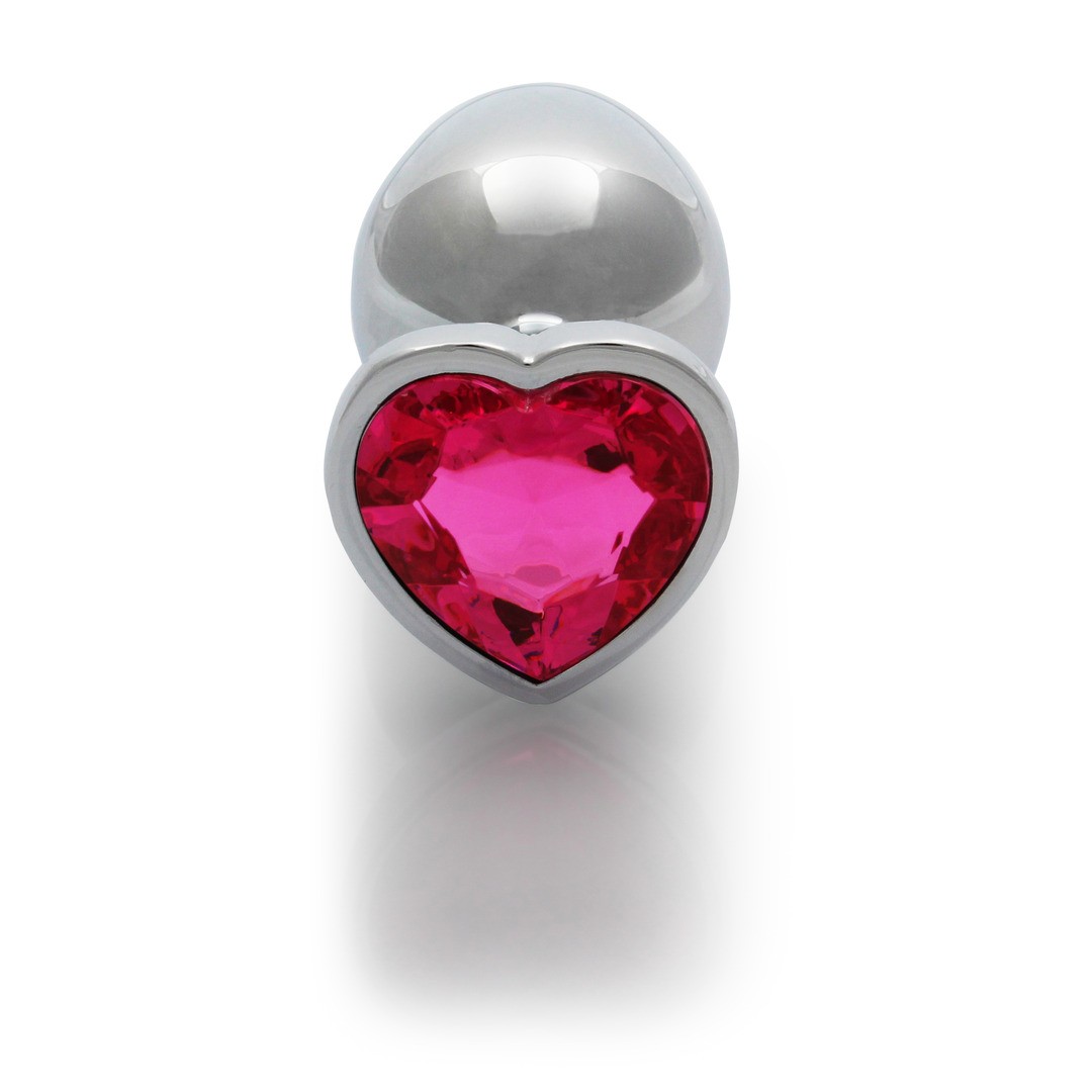 HEART GEM BUTT PLUG - LARGE