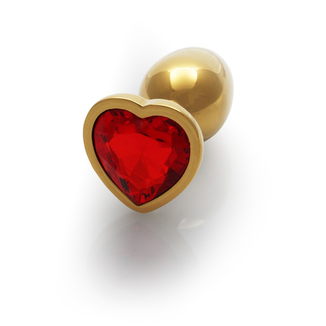 HEART GEM BUTT PLUG - SMALL