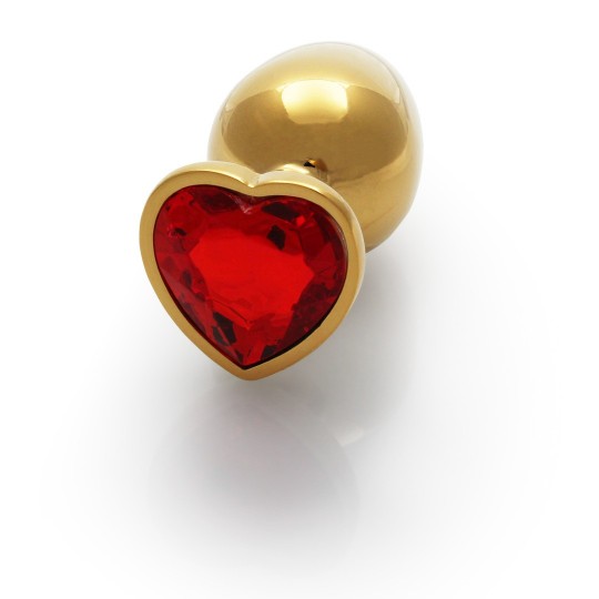 HEART GEM BUTT PLUG - LARGE