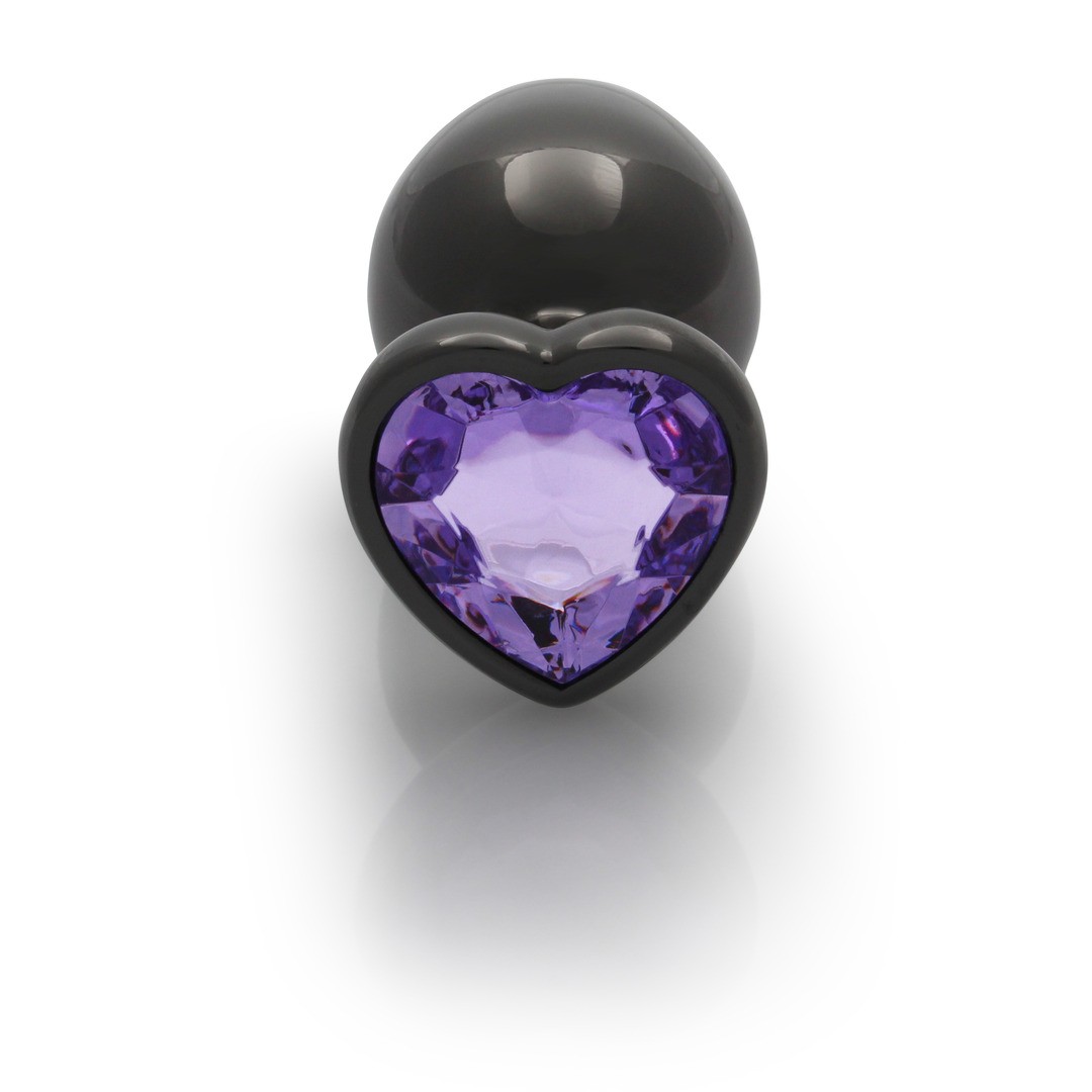 HEART GEM BUTT PLUG - LARGE