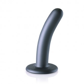 SMOOTH SILICONE G-SPOT DILDO - 5'' / 12 CM