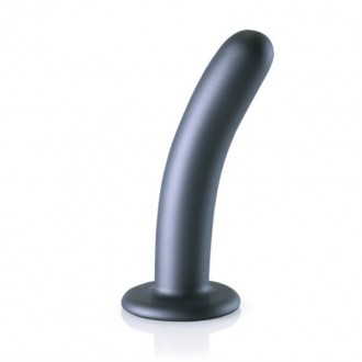 SMOOTH SILICONE G-SPOT DILDO - 6' / 14,5 CM