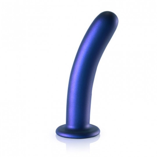 SMOOTH SILICONE G-SPOT DILDO - 7\&#039;\&#039; / 17 CM