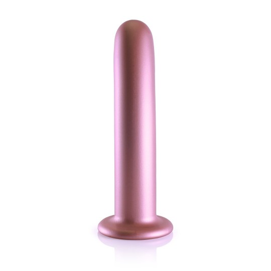 SMOOTH SILICONE G-SPOT DILDO - 7&#039; / 17 CM