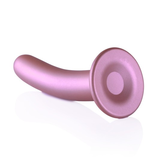 SMOOTH SILICONE G-SPOT DILDO - 7&#039;&#039; / 17 CM