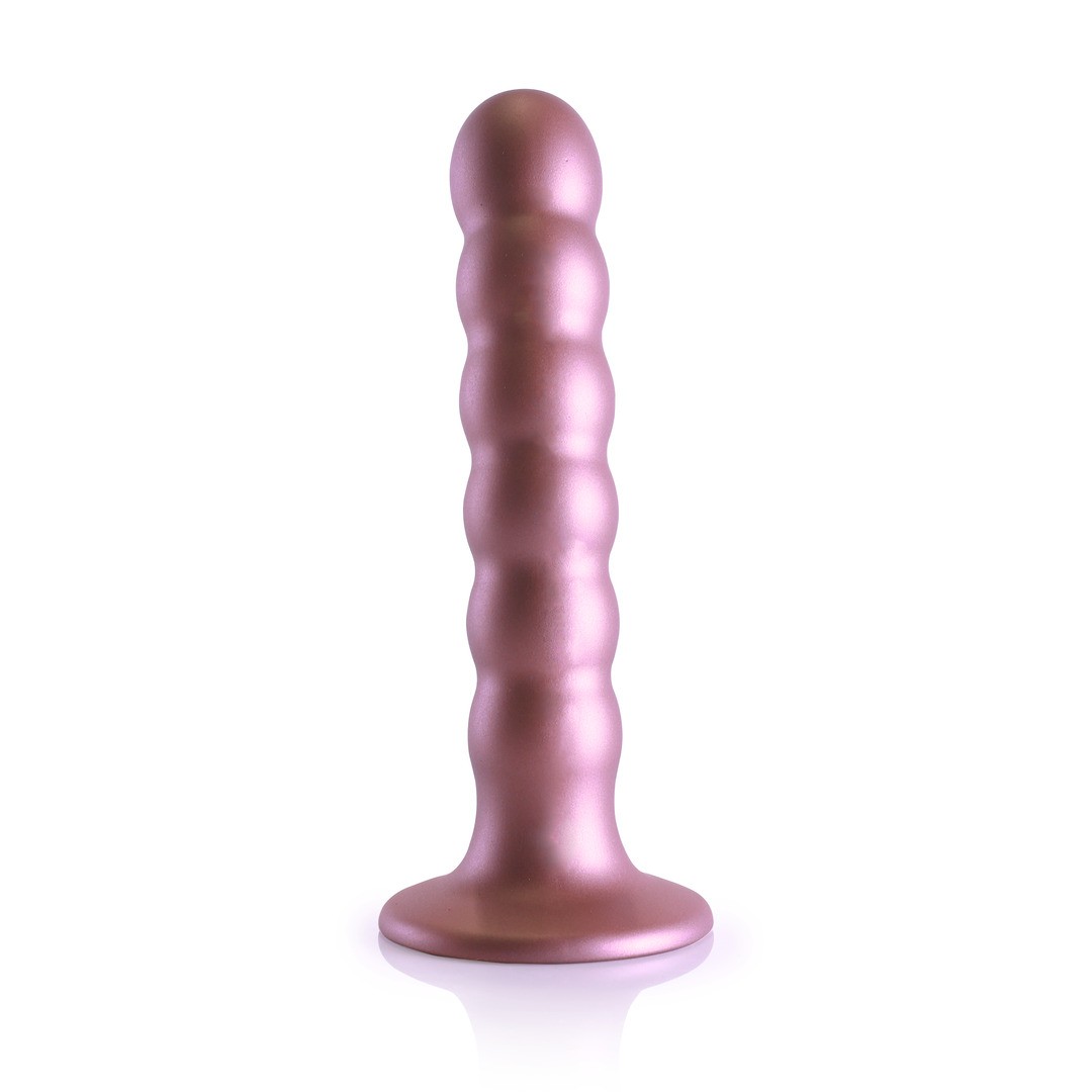 BEADED SILICONE G-SPOT DILDO - 5&#039;&#039; / 13 CM