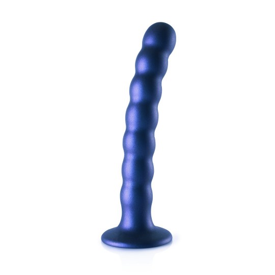 BEADED SILICONE G-SPOT DILDO - 6,5&#039; / 16,5 CM