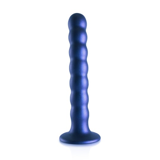 BEADED SILICONE G-SPOT DILDO - 6,5&#039; / 16,5 CM