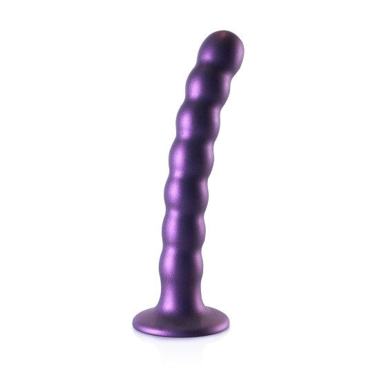 BEADED SILICONE G-SPOT DILDO - 6,5&#039; / 16,5 CM